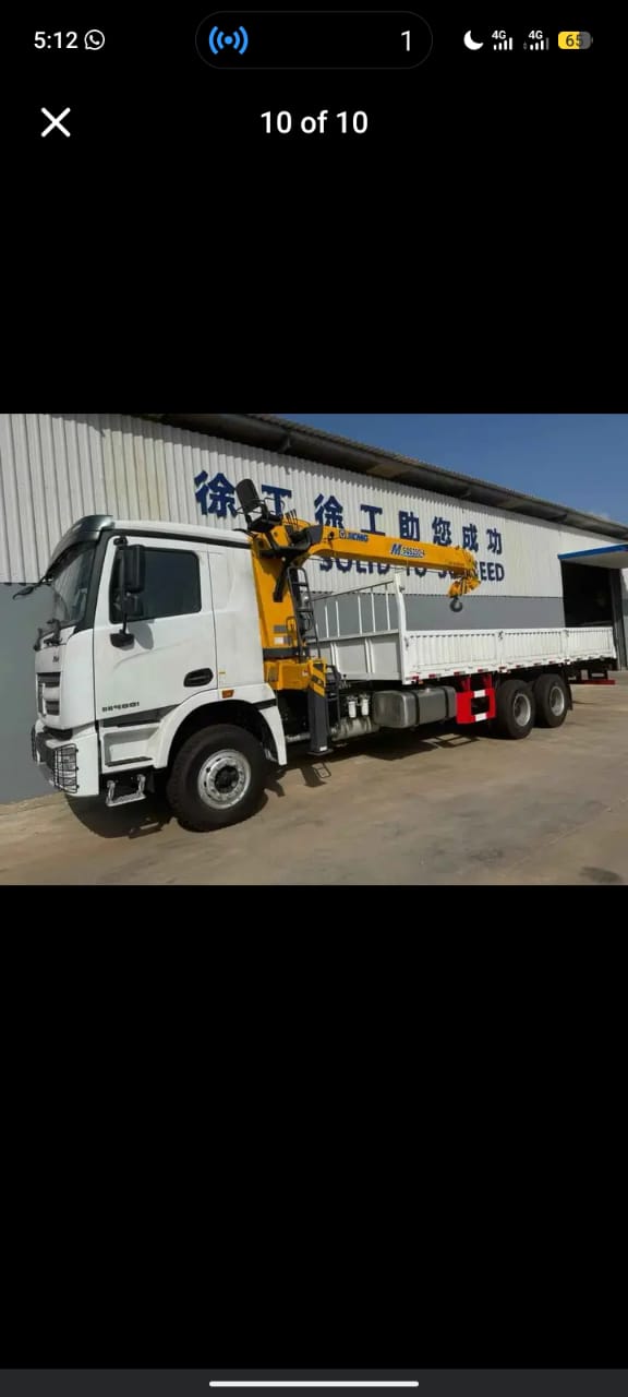 XCMG truck-mounted cargo crane